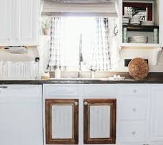 Stock cabinets have a durable finish, but there are a limited number of styles, finishes, accessories and hardware. How To Make A Farmhouse Kitchen Awning Diy Hometalk
