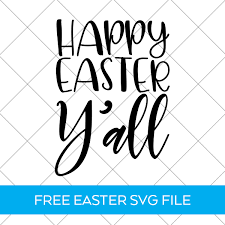 Download Free Easter Svg Happy Easter Y All Svg Pineapple Paper Co