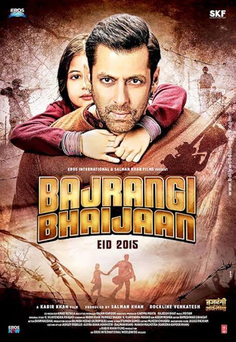 Bajrangi Bhaijaan movie poster (2015)