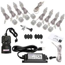 The slim trim allows the light to sit. Dek Dots Led Recessed Deck Lighting Kit Flush Mount