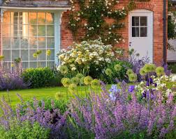 Morton Hall Gardens On Instagram Our Take On The Cosy Country Cottage The Romance Of Rosa Clarence House Country Cottage Garden Brick Garden Cottage Garden