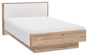 Bett doppelbett eiche ehebett holzbett 120x200 bettgestell massive möbel betten. Bett 120x200 Cm In Weiss Online Kaufen