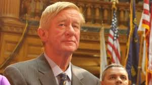 Libertarian Weld takes leave from lobbying to run for VP