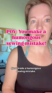 I made a huge sewing mistake. And then I tried to fix it., Did it work?