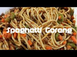 Resepi spaghetti carbonara paling simple. Resepi Spaghetti Goreng Youtube