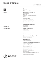 Le label énergétique, ou plus exactement l. Indesit Edfg 15b1 Fr Dfg 15b1 S Fr Dfg 15b1 Fr User Guide Manualzz