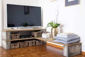 The stand should be having enough weight capacity to carry or support the flat screen tv. Sofia Clara Diy Tv Stand