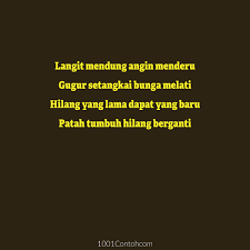 Paku dulang paku serpih, +engata orang dia yang lebih. 20 Pantun Peribahasa 4 Kerat Dan Maknanya 1001 Contoh