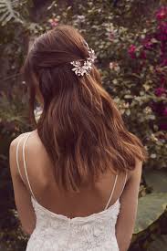 Spray a little bit of hair spray on your hair for it to get a firm shape. Wedding Hair Ideas David S Bridal Blog