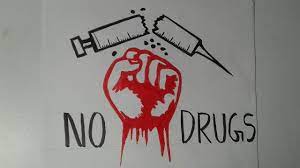 Sharing facts on drugs and trafficking, saving lives. How To Draw No Drugs Poster Drawing On International Day Against Drug Abuse Youtube