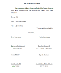 Jenis skripsi, dan judul tugas akhir. Http Fe Ustjogja Ac Id File Akuntansi Magang Pedoman 20laporan 20magang 202018 Pdf