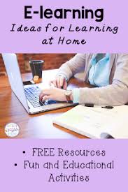 E Learning Ideas For Learning At Home Elearning Teacher Help Problem Based Learning