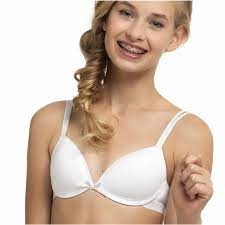 Boobs Bloomers Audrey Katoenen Bh Zonder Beugel Kleur Wit
