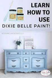 The longer the lid stays off, the thicker it will get. Learn How To Use Dixie Belle Paint Painting Furniture Diy Blue Painted Furniture Furniture Makeover