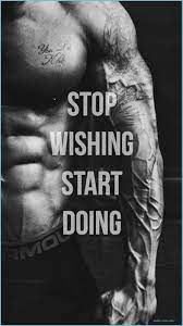 Maybe you would like to learn more about one of these? Stop Wishing Start Doing Gym Wallpaper Gym Motivation Wallpaper Bodybuilding Motivation Wallpaper Neat