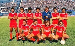 Partido jugado en el estadio pascual guerrero de la ciudad de cali, en la noche del miércoles 17 de diciembre de 1986, y el destino quiso que fuera en un clá. America De Cali Finalista De La Copa Libertadores 1987 America De Cali Atletico Nacional Medellin America
