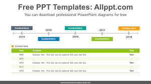 All of these files come in.pptx file formats. Simple Table Timeline Powerpoint Diagram Template