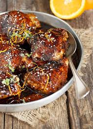 Asian Sweet And Spicy Sticky Chicken A Great Weeknight Meal This Asian Sweet And Spicy Stic Chicken Thights Recipes Spicy Asian Chicken Asian Chicken Thighs