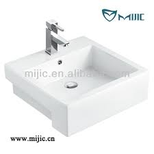 281 stone wash basin stand alone sink