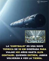  El concepto de una nave de 58 km permitiría transportar una colonia  humana. Vea cuánto tiempo tomaría en el primer comentario. ⬇️