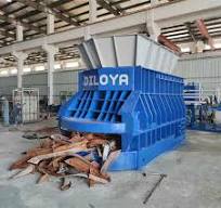 Horizontal Heavy Metal Scrap Container Shear Machine--DILOYA