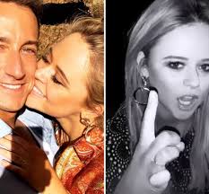 Emily Atack hits back at engagement rumours after cuddling up to new  boyfriend Rob Jowers while wearing a diamond ring