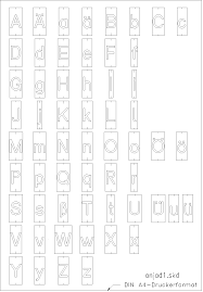 210 mm x 297 mm. Buchstaben Alfabet