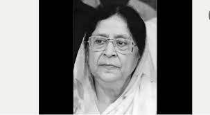 8th death anniversary of Zohra Tajuddin tomorrow