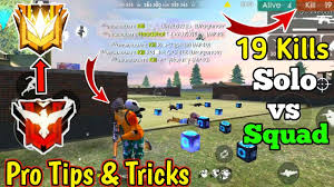 Tips and tricks to push for heroic rank in free fire. Free Fire Pro Tips Tricks 19 Kills Solo Vs Squad Gameplay Youtube