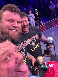 BSM 24 3x Champ! Great sharing the podium with Luke Stoltman "The Highland  Oak" Stoltman and Gavin “The Bull” Bilton @sineadstoltman been my absolute  rock throughout the whole competition. That one was