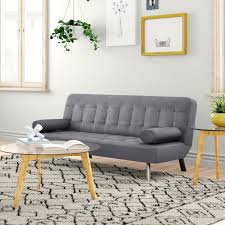 Grey black green blue orange leather. Slim Sofa Wayfair Co Uk