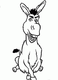 Check spelling or type a new query. Download Donkey Smiles Widely Shrek The Movie Coloring Pages Or Coloring Home