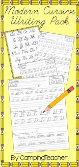 Pin By Campingteacher On My Tpt Products Teaching Cursive Cursive Writing Spelling And Handwriting