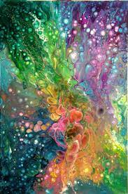 Maria Brookes Art Flow Painting Acrylic Art Art Painting