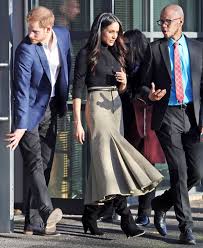 All Eyes On Prince Harry Meghan Markle At Their First Engagement Together Meghan Markle Style Meghan Markle Outfits Comfy Casual Outfits Fall