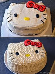 I Heart Baking Hello Kitty Cake Hello Kitty Birthday Cake Hello Kitty Cake Cat Cake