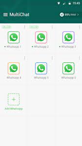 Bagi kalian pengguna lama aplikasi whatsapp pastinya sudah tau bahwa wahtasapp original hanya bisa … Clone App Multiple Accounts For Whatsapp Multichat For Android Apk Download