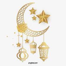 رمضان الفانوس العربي نجوم القمر الذهبي المتلألئ نجمة رمضان القمر Png وملف Psd للتحميل مجانا Star Clipart Ramadan Lantern Ramadan Images