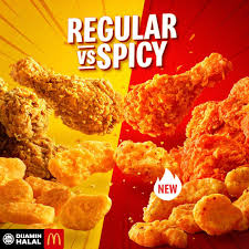Mcdonald S New Spicy Chicken Mcnuggets In 2020 Mcnuggets Chicken Mcnuggets Spicy Chicken