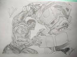 Check spelling or type a new query. Hulk Vs Ironman Hulkbuster Drawing By Prakrisht Dahiya Saatchi Art