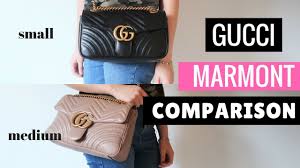 Gucci Marmont Comparison Small Vs Medium
