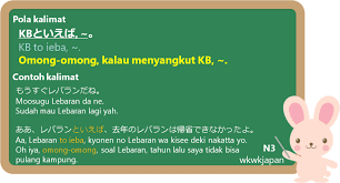Pola kalimat ~ zuni digunakan untuk menunjukan bahwa sipembicara atau l. ã¨ã„ã†ã¨ Toiuto ã¨ã„ãˆã° To Ieba ã¨ã„ã£ãŸã‚‰ To Ittara Dalam Bahasa Jepang Belajar Bahasa Jepang Online Wkwkjapan