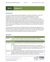 Then, answer the following short response questions based on king's letter from birmingham jail. Letters From A Birmingham Jail Lesson Plans Worksheets