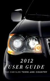 If the selected channel is locked, input the pin code to cancel the . 2012 Chrysler Town Amp Country Users Guide