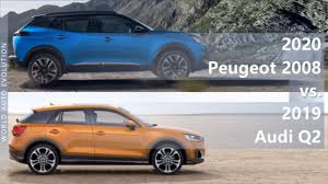 2020 Peugeot 2008 Vs 2019 Audi Q2 Technical Comparison Youtube