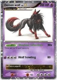 Print anime coloring pages for free and color our anime coloring ️🌈! Pokemon Demon Wolf 6
