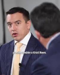 El presidente @DanielNoboaOk anunció que el 5 de noviembre arribará al país  la secretaria de Seguridad Nacional de Estados Unidos, Kristi Noem, para  fortalecer la cooperación bilateral en materia de ...