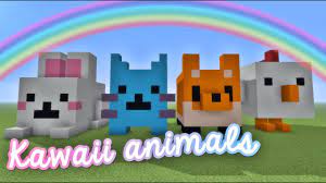 What are the best ideas for minecraft builds? Cute Animals Minecraft Tutorial Youtube