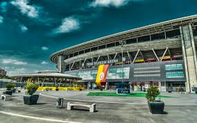 Istanbul's historic centre lies about 12 kilometres away. Download Wallpapers Turk Telekom Arena Hdr Soccer Galatasaray Stadium Istanbul Aerial View Turkey Turkish Stadium Galatasaray Arena Galatasaray Sk For Desktop With Resolution 2880x1800 High Quality Hd Pictures Wallpapers