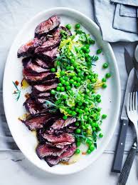 Huftsteak Mit Erbsen Estragon Gemuse Rezept Rezepte Leckere Gesunde Rezepte Lecker